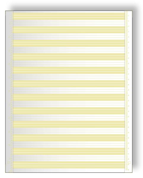 Zebra oliv Dataset 3/6 Zoll